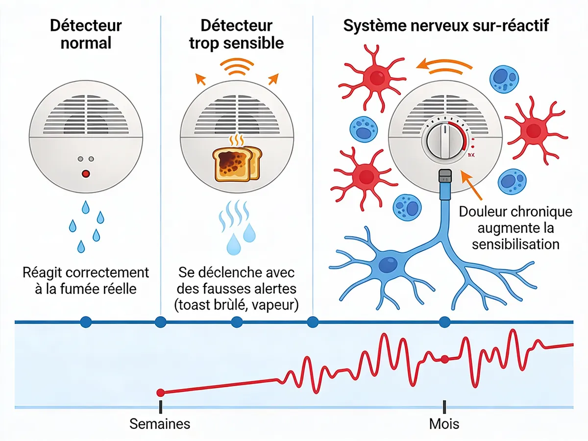 The Smoke Detector Analogy - How the Nervous System Becomes Oversensitized